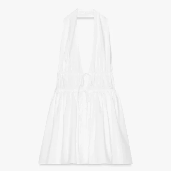Zara Backless Halter Jumpsuit Dress